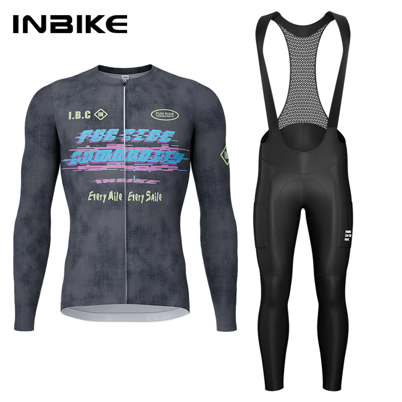 Cycling Gear Jersey - INBIKE İlkbahar Sonbahar Bisiklet Seti Bisiklet
