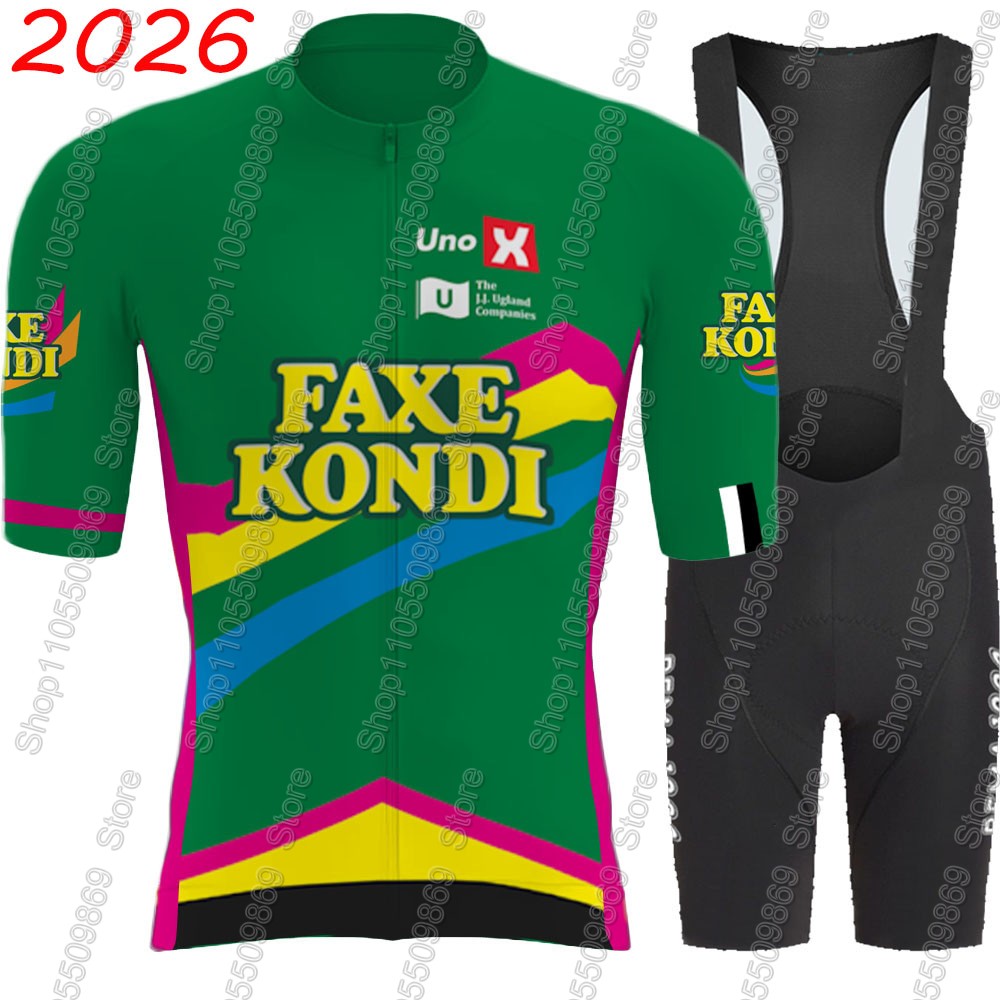 Cycling Bib Shorts - UNO X 2026 Pro Team Bisiklet