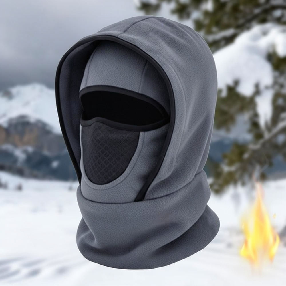 Cycling Gear And Equipment - Kışlık Termal Balaklava Şapka, Polar Yünlü