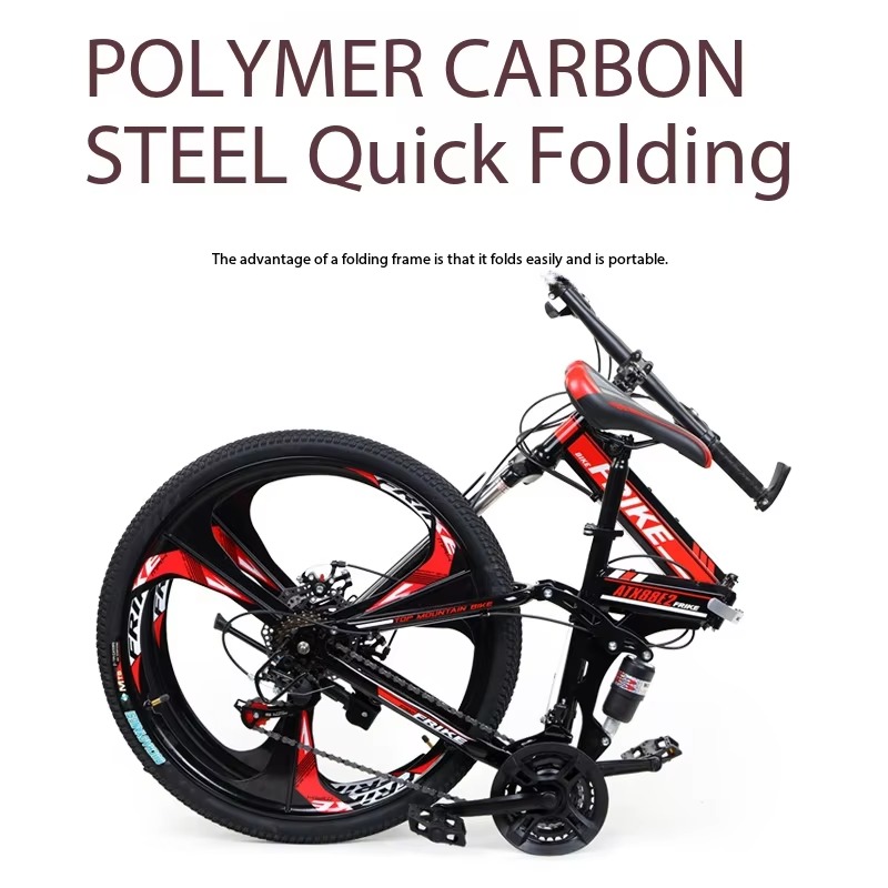Carbon Bike Frame - Airo Katlanır Dağ Bisikleti 17 
